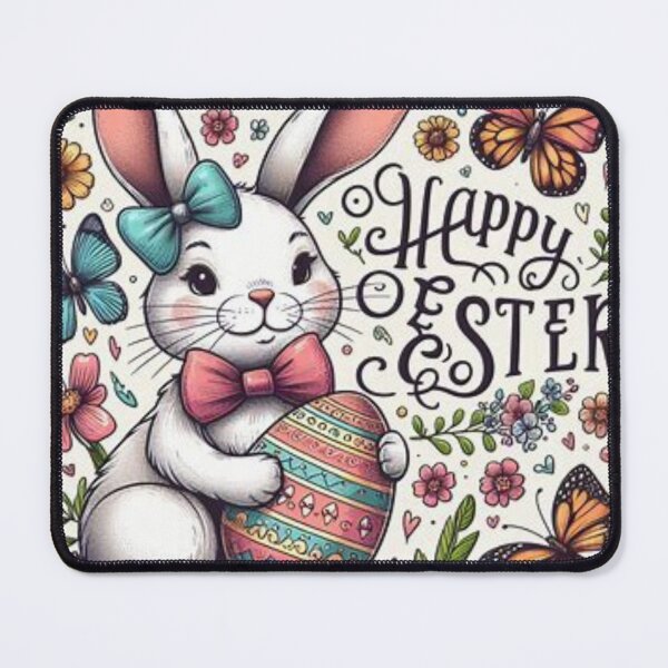 Item preview, Easter holiday cute rabbit  designed and sold by Hadebest-Design.