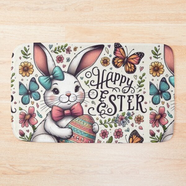 Item preview, Easter holiday cute rabbit  designed and sold by Hadebest-Design.