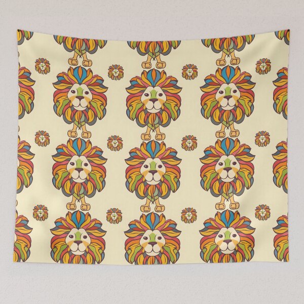 Item preview, Lion Pattern designed and sold by xiao xuans.