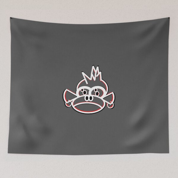 Item preview, graffiti art monkey head street urban creativity designed and sold by 4rpixs.