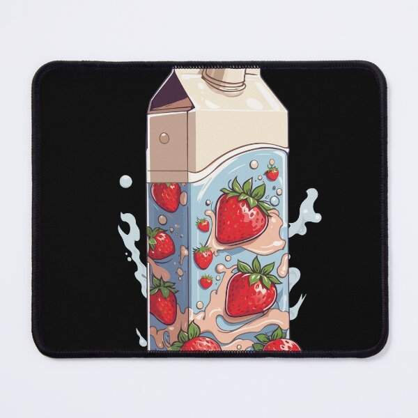 Item preview, Strawberry Milkshake Cute Sweet Anime Fun designed and sold by LuminOrb.