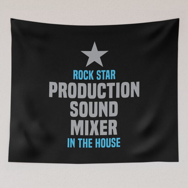 Item preview, Rock Star Production Sound Mixer in the House designed and sold by NermilioDesigns.