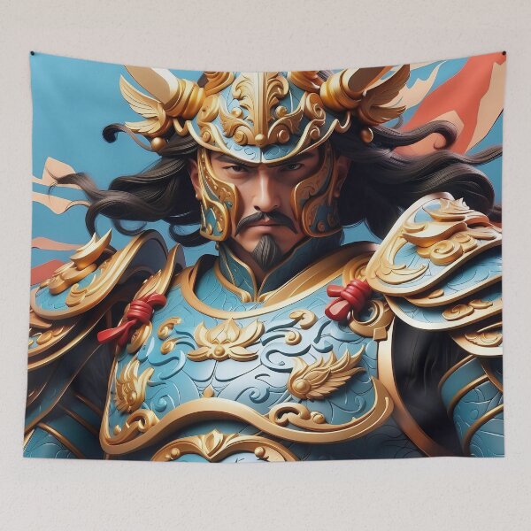 Item preview, Samurai Warrior designed and sold by ArtComixHaven.