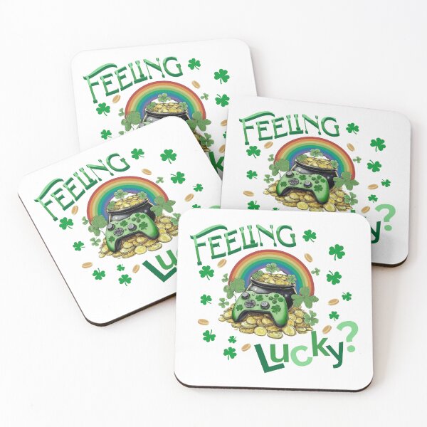 Item preview, Feeling Lucky Gamer? designed and sold by Pixels2Patterns.