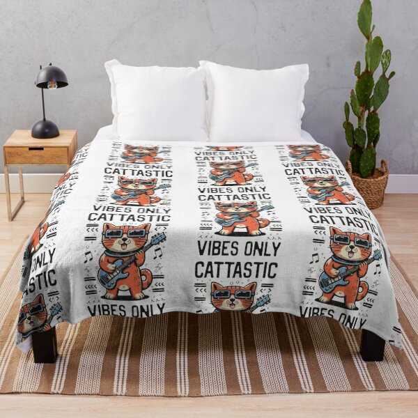 Item preview, Cattastic Vibes Only designed and sold by Krieghorn.