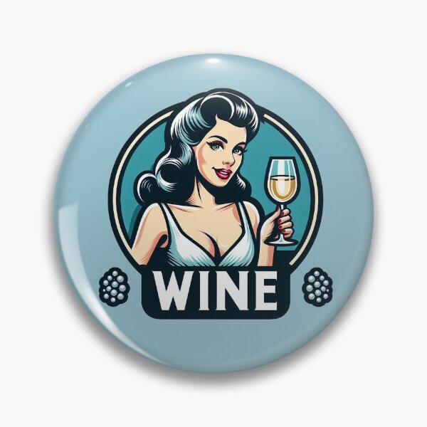 Artikelvorschau, Retro Beverage - White Wine entworfen und verkauft von MugshotsAndMore.