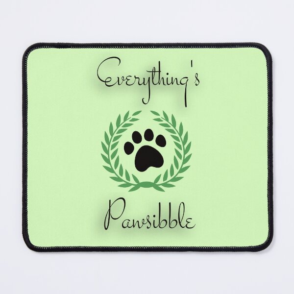 Item preview, Everything's Pawsibble - Dog Lover's Motivational Tee - Dog Lover T-Shirts, Dogs T-shirts, Postivite Quotes, Motivational Quotes T-Shirt, Dog Love designed and sold by TeeShirtTrendz.