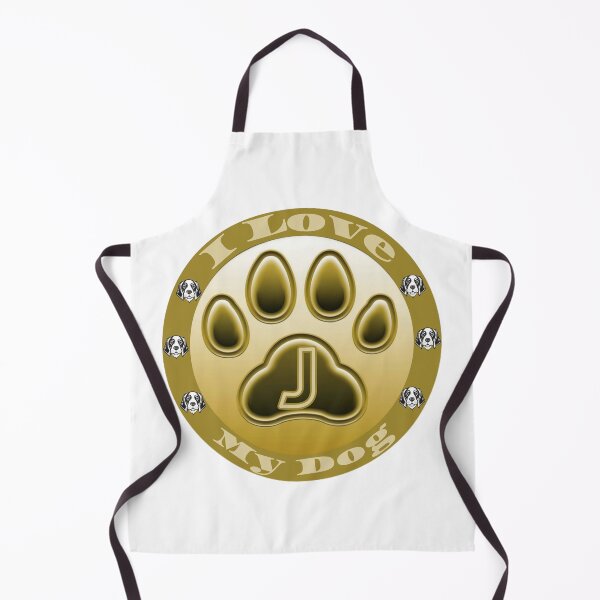 Item preview, Love Dog "J" designed and sold by RAA-Logo-Image.