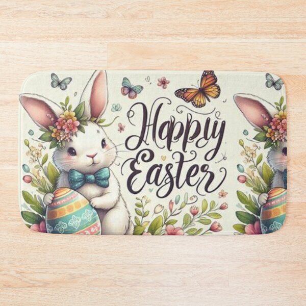 Item preview, Easter wishing rabbit  designed and sold by Hadebest-Design.