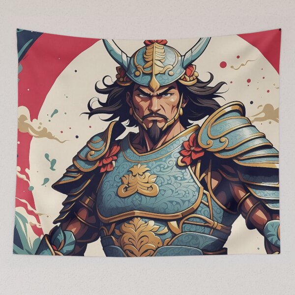 Item preview, Samurai Warrior designed and sold by ArtComixHaven.