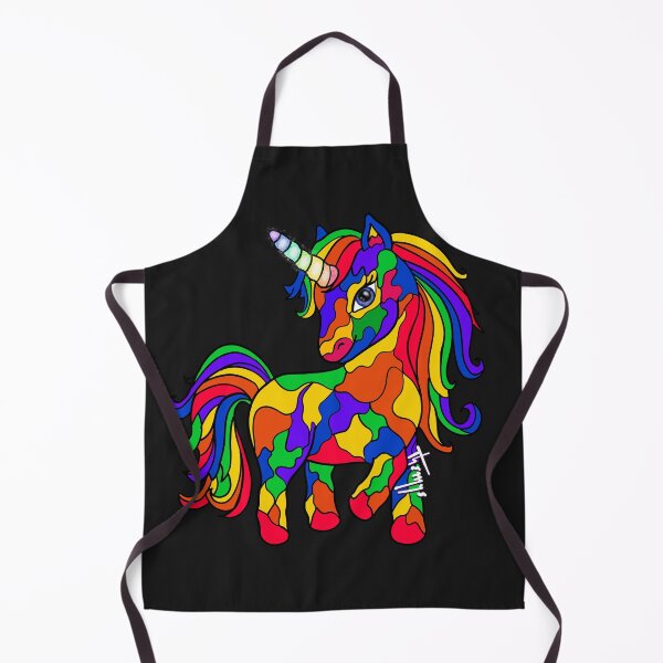 Item preview, Rainbow unicorn designed and sold by Themys24.