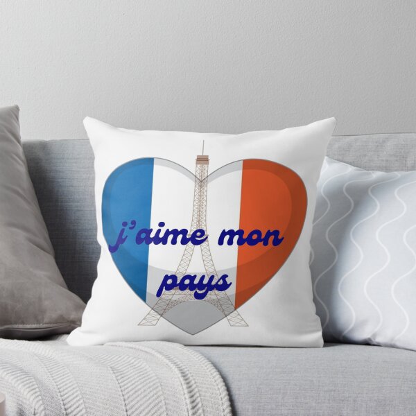 Item preview, Eiffel Tower Tricolor Heart - I love my country designed and sold by Résistance Française.