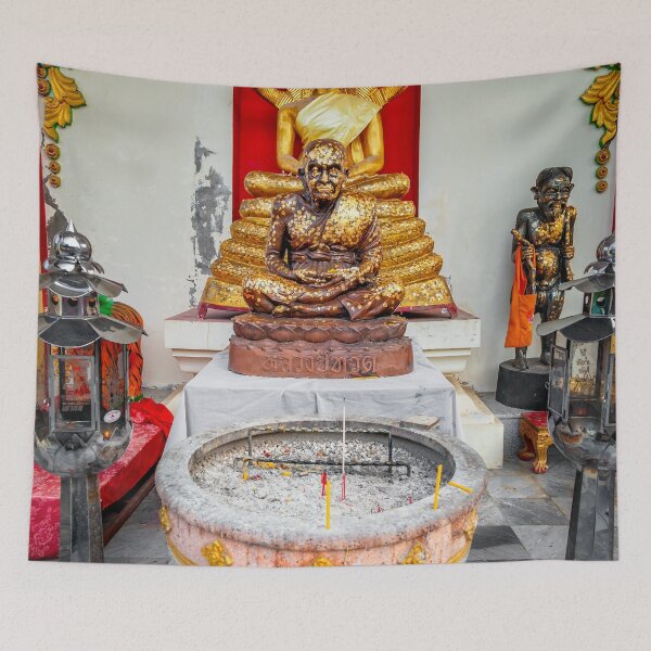 Item preview, Buddha Temple Bangkok Thailand designed and sold by AJEvans.