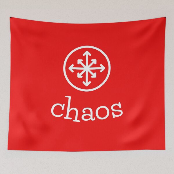 Item preview, Chaos Symbol for dark background designed and sold by MelloHDesigns.