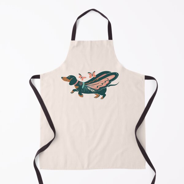 Item preview, 'Doxiefly' Peach - Dachshund Butterfly designed and sold by Doodle-Doxie-CO.
