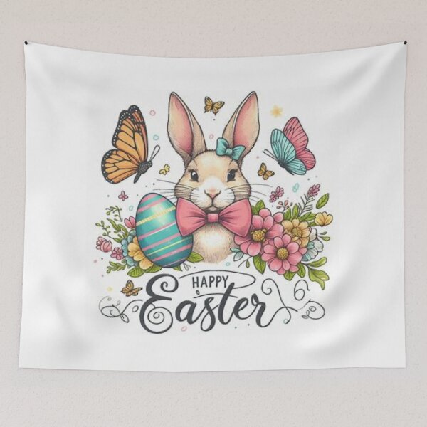 Item preview, Love rabbit Easter holiday  designed and sold by Hadebest-Design.
