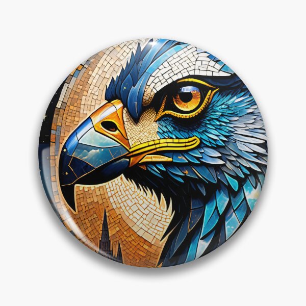 Item preview, Mosaic bird of prey designed and sold by LilithsDesires.