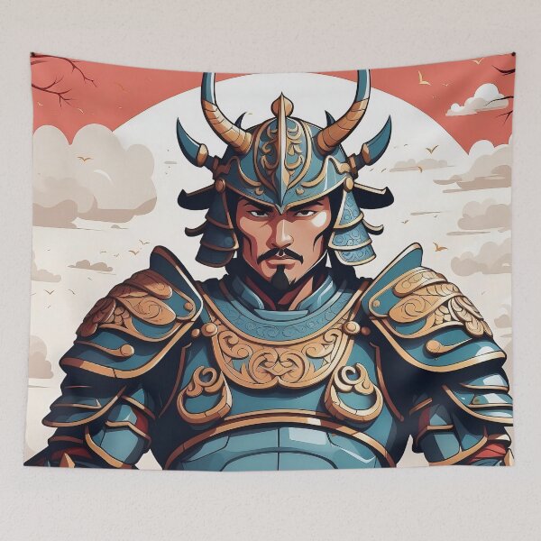 Item preview, Samurai Warrior designed and sold by ArtComixHaven.