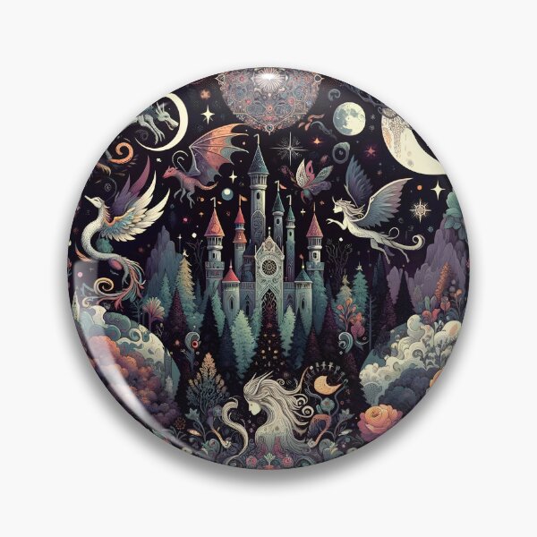 Item preview, Enchanted Forest and Mythical Creatures artwork - Whimsigoth Fantasy Design designed and sold by Unitepeople.
