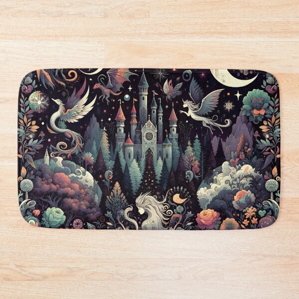 Item preview, Enchanted Forest and Mythical Creatures artwork - Whimsigoth Fantasy Design designed and sold by Unitepeople.