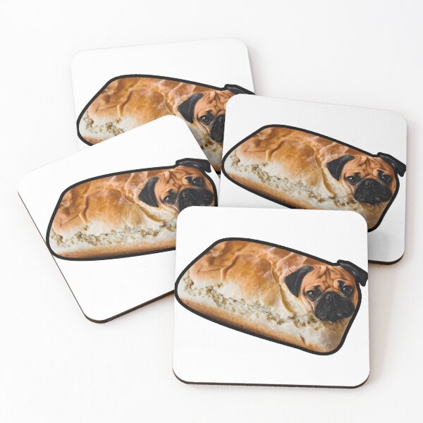 Item preview, Pug loaf designed and sold by PowesomePets.