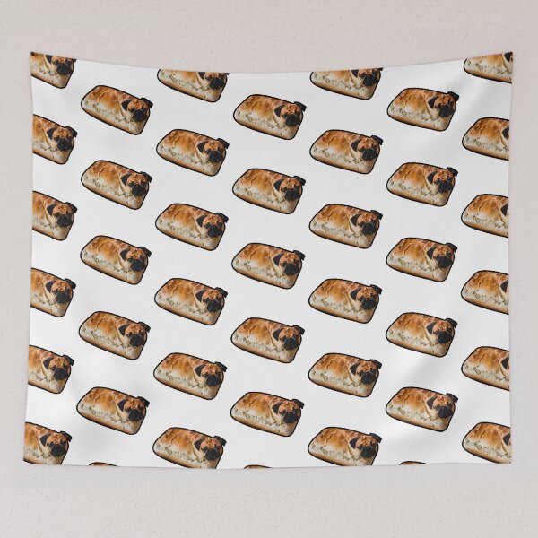 Item preview, Pug loaf designed and sold by PowesomePets.
