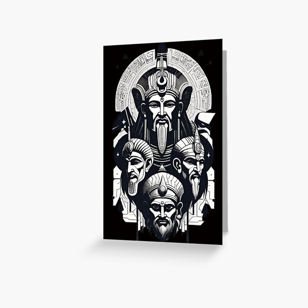 Item preview, Enlil: A Glimpse into Ancient Mythology designed and sold by HOMEDESIGNPRINT.