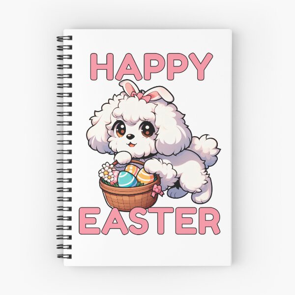 Item preview, Maltipoo Easter Bunny designed and sold by Funny Vintage Stickers And T-Shirts.