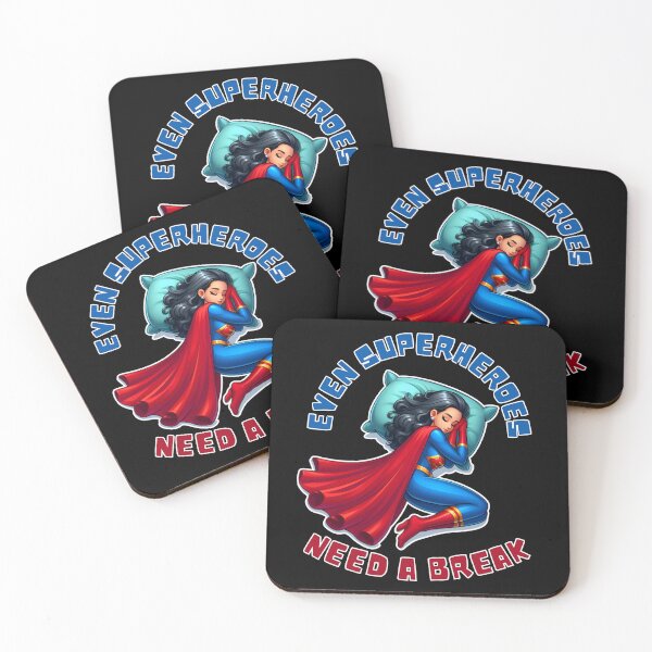 Item preview, Even Superheroes need a break designed and sold by Fr0mtheMachine.