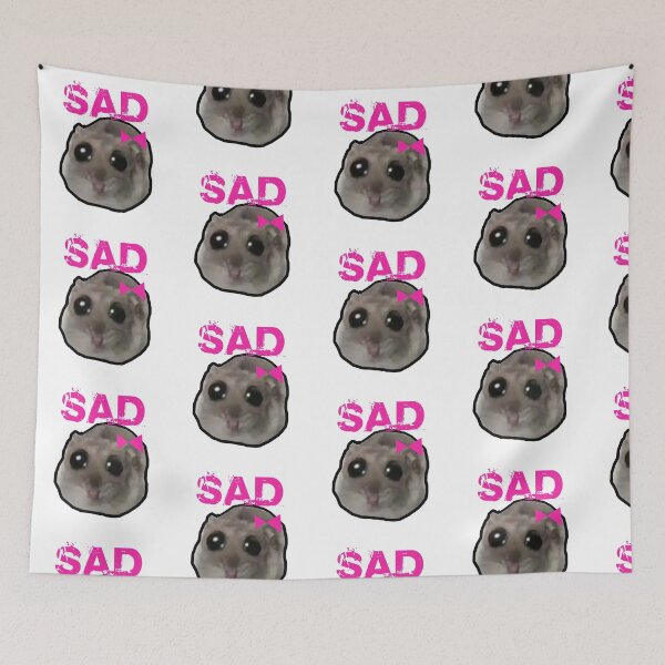 Item preview, Sad hamster, tiktok viral t-shirt, sad hamster t-shirt, hamster t-shirt, sad hamster meme, meme shirt, tiktok meme, t-shirt, hamster shirt, designed and sold by theherbst131313.