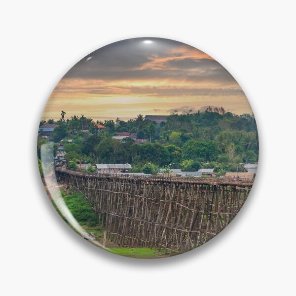 Artikelvorschau, Hölzerne Mon-Brücke Thailand entworfen und verkauft von AJEvans.