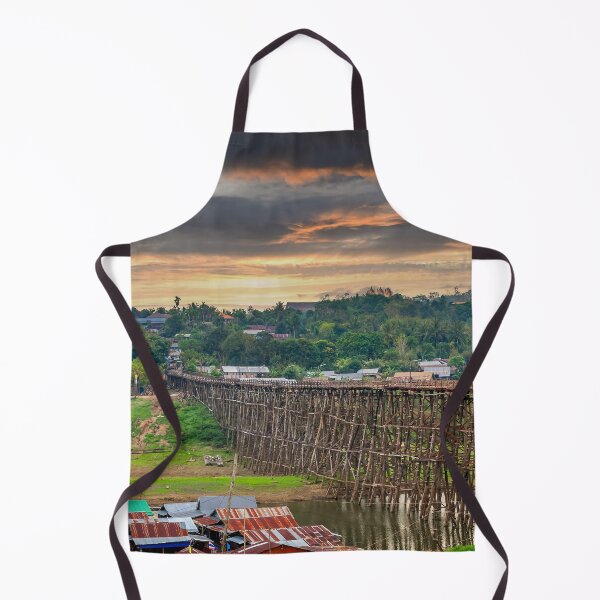 Item preview, Wooden Mon Bridge Thailand designed and sold by AJEvans.