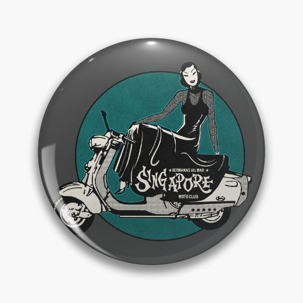 Item preview, Vintage Singapore Ladies Moto Club designed and sold by Kujo Dangerous Vintage.