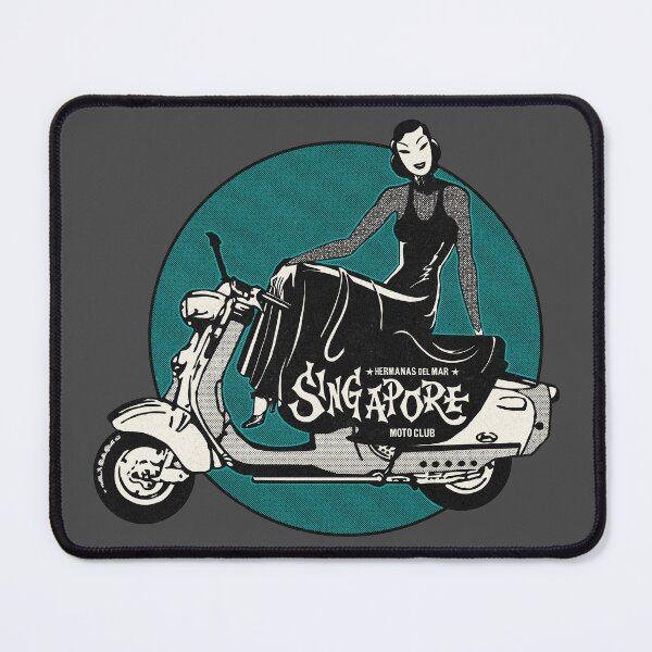 Item preview, Vintage Singapore Ladies Moto Club designed and sold by Kujo Dangerous Vintage.