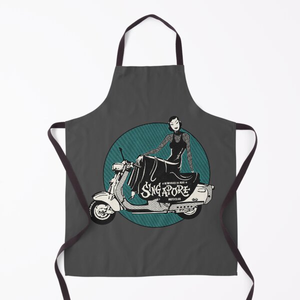 Item preview, Vintage Singapore Ladies Moto Club designed and sold by Kujo Dangerous Vintage.