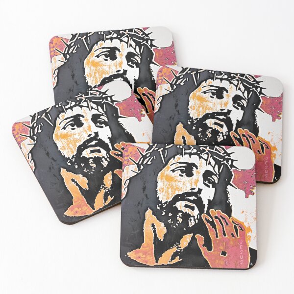 Item preview, Jesus pop art designed and sold by Carinaprint.