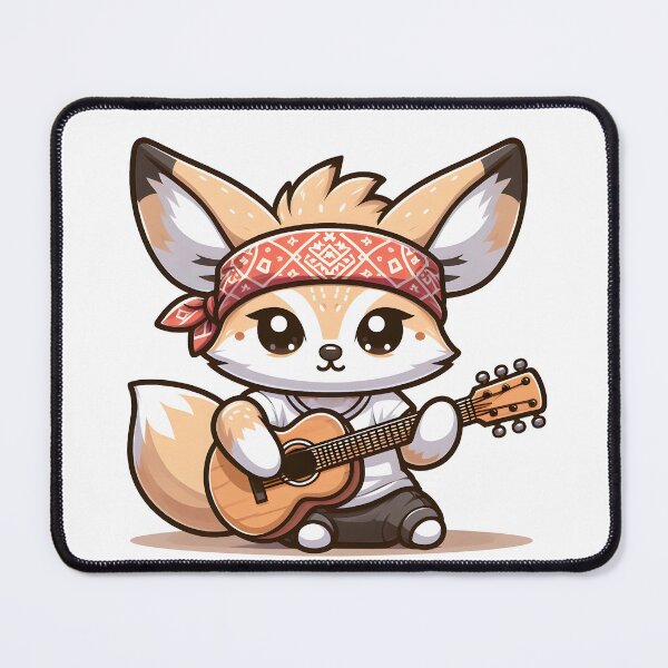 Item preview, Kawaii Fennec With Bandana designed and sold by CanvasCutie.