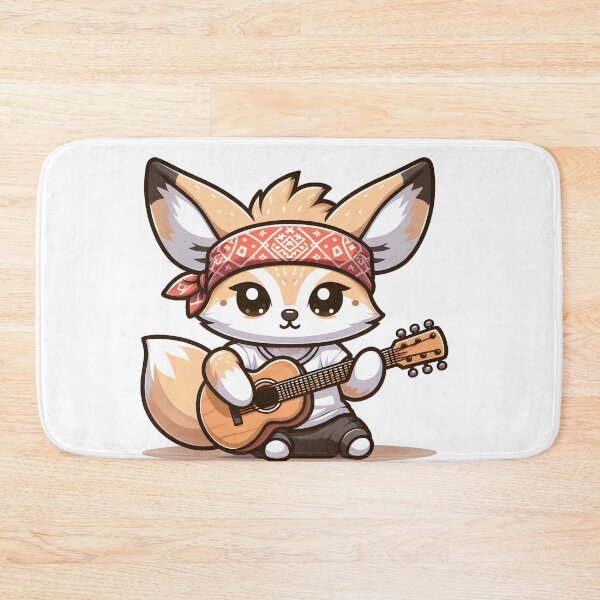 Item preview, Kawaii Fennec With Bandana designed and sold by CanvasCutie.