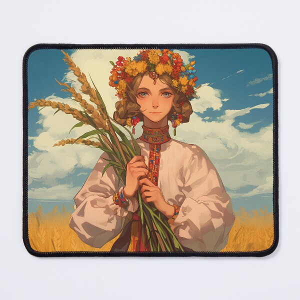 Item preview, Hilltribe girl in the wheat field designed and sold by Rung304.