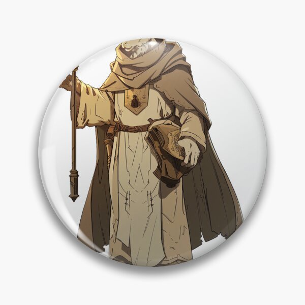 Item preview, Sage Goat Cleric with Torch and Tome designed and sold by dungeonwarriors.