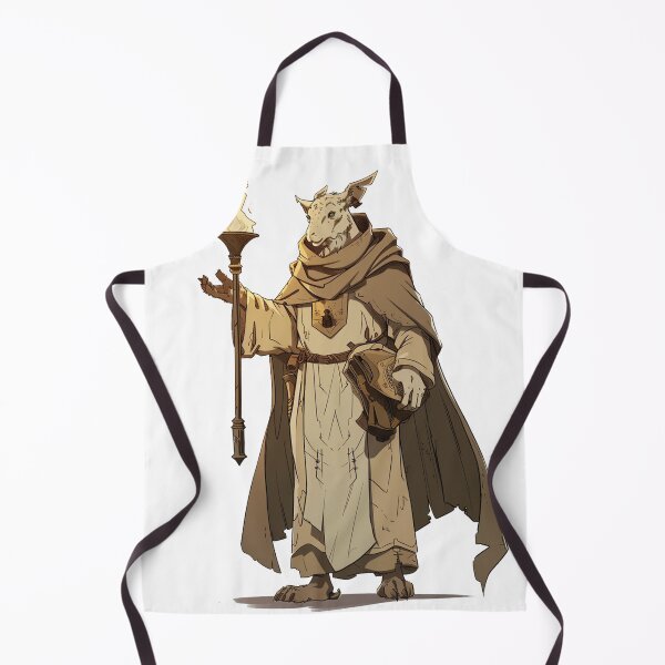 Item preview, Sage Goat Cleric with Torch and Tome designed and sold by dungeonwarriors.