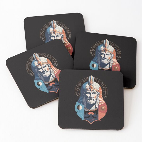 Item preview, Enlil: The Majestic Ancient Deity in Artistic Symmetry designed and sold by HOMEDESIGNPRINT.