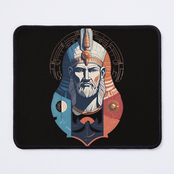 Item preview, Enlil: The Majestic Ancient Deity in Artistic Symmetry designed and sold by HOMEDESIGNPRINT.