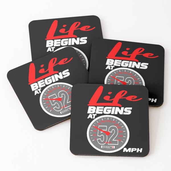 Item preview,  Life begins at 52 mph designed and sold by giftfromheart.