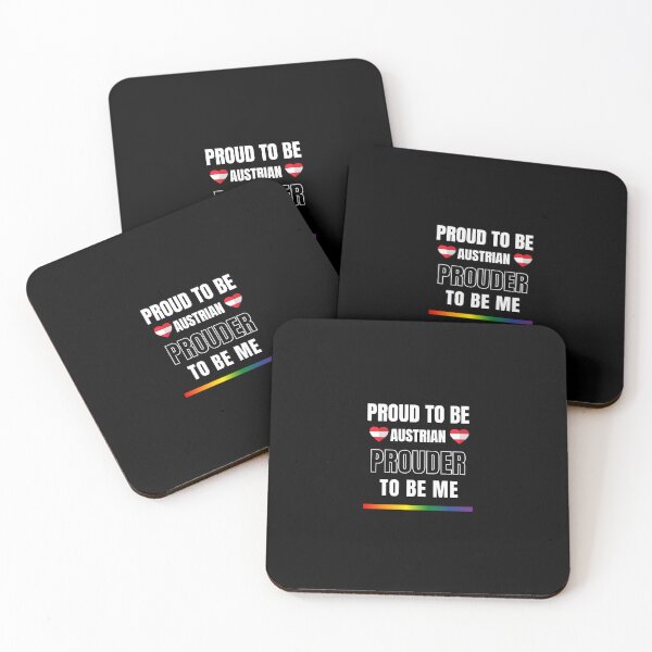 Item preview, LGBTQ Proud To Be Austrian, Prouder To Be Me T-Shirt, Austrian T-Shirt, Austrian Flag Tees, Rainbow Stripe T-Shirt, Support Austrian Tees, Sport Tees, Pride Tees, Austrian Flag Heart, designed and sold by PrideBeProud.