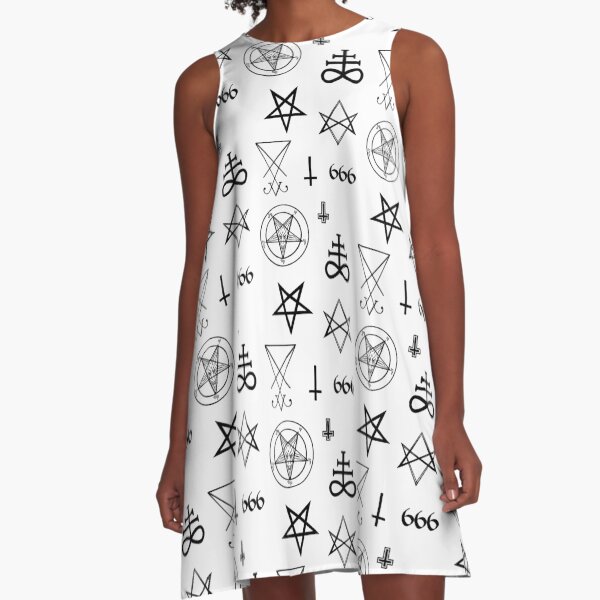 Item preview, Occult Symbols, Satanic shirt, Magical Symbols, Lucifer, Witchcraft sticker, Witchy Vibes, Dark Art design, Halloween Aesthetic, Small symbols stickers, Pentagram, Tarot, Sigils, Satanic art designed and sold by SSINAMOON.