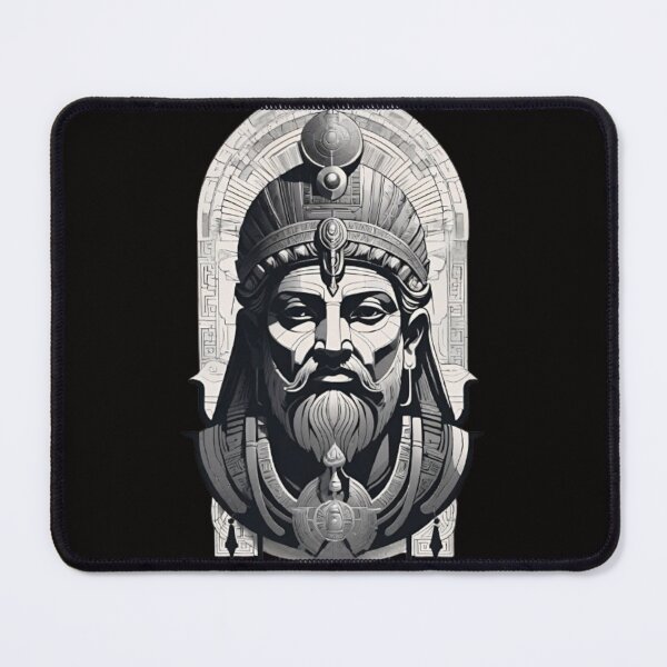 Item preview, Enlil: The Mysterious Figure Behind the Mask designed and sold by HOMEDESIGNPRINT.