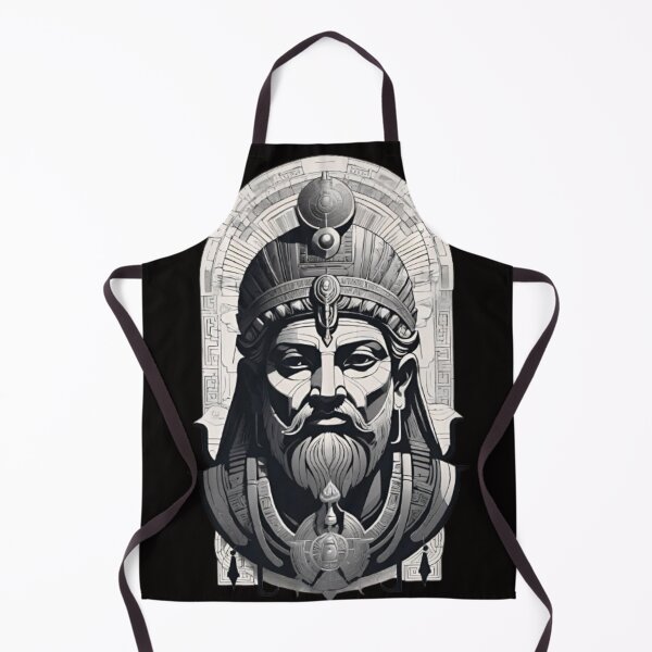 Item preview, Enlil: The Mysterious Figure Behind the Mask designed and sold by HOMEDESIGNPRINT.