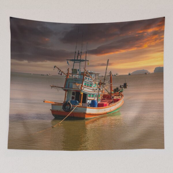 Item preview, Ao Noi Fishing Boat Thailand designed and sold by AJEvans.