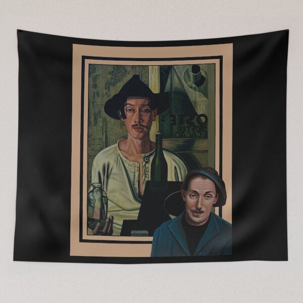 Item preview,  Dick Ket Portrait Painting designed and sold by PaulMeijering.